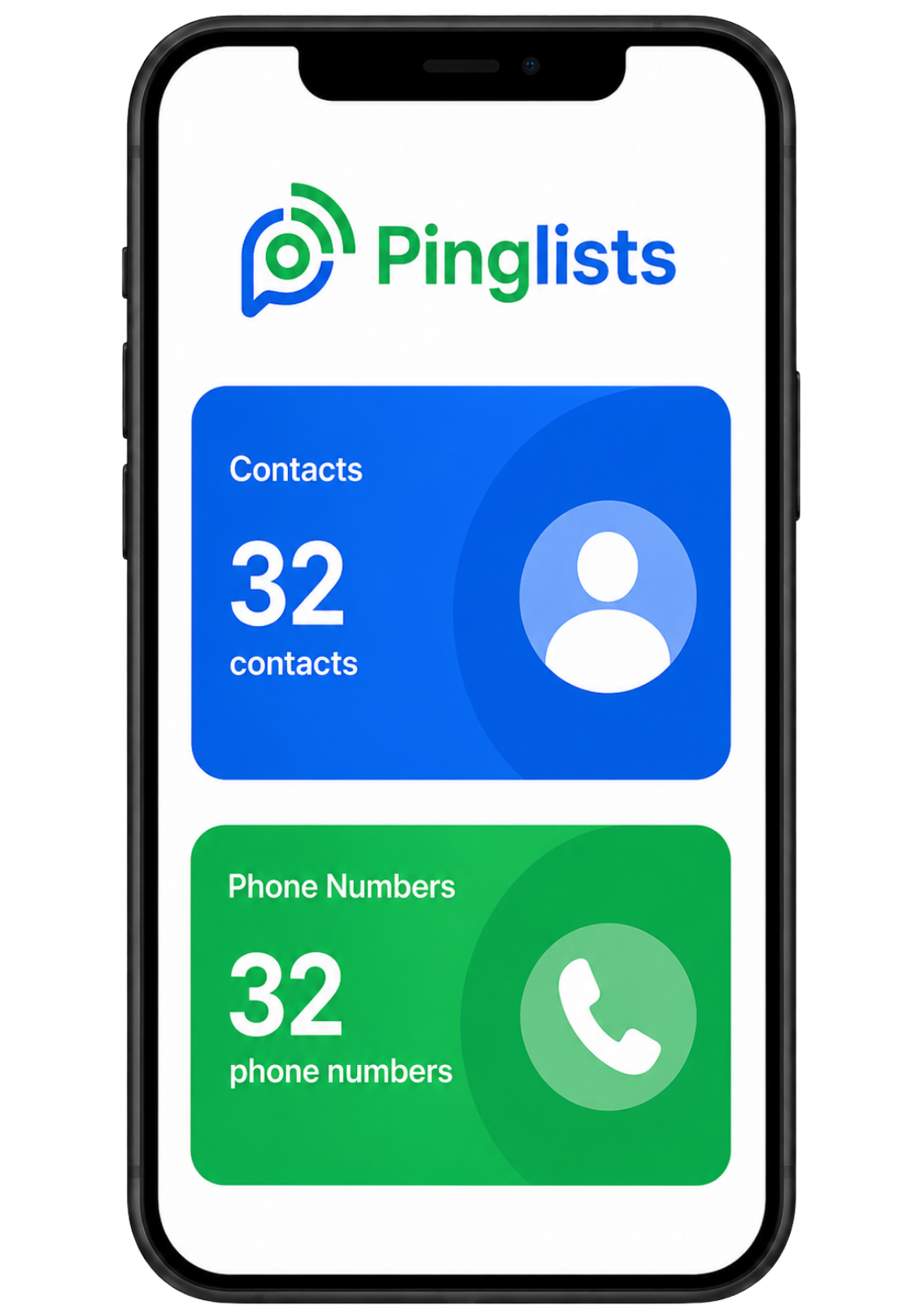 Pinglists Contacts Phone Numbers (2)